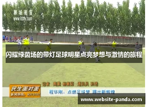 闪耀绿茵场的带灯足球明星点亮梦想与激情的旅程